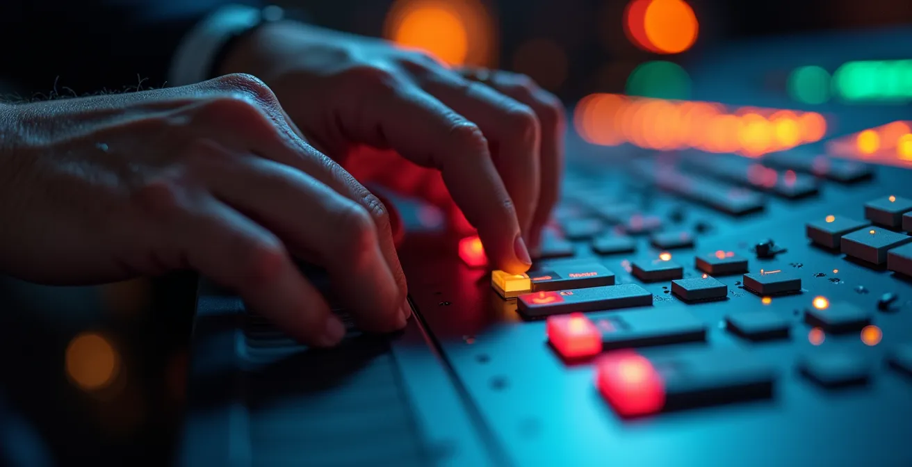 Régisseur général coordonnant les priorités lors d'incidents multiples